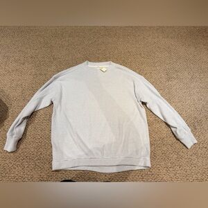 Aerie Soft Cream Crew Neck Sweater